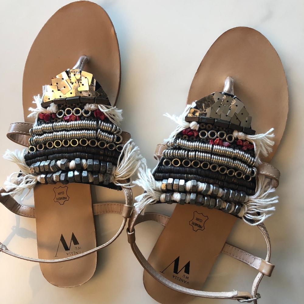 Vanessa Wu Sandals